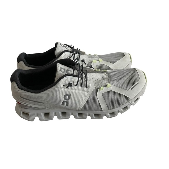 On Running Gray and Green Athletic Shoes Man Size 11 - Picture 3 of 7